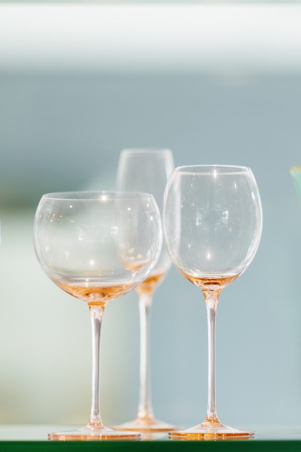 Rent The Contempo Rose Quartz Glassware From Different Look