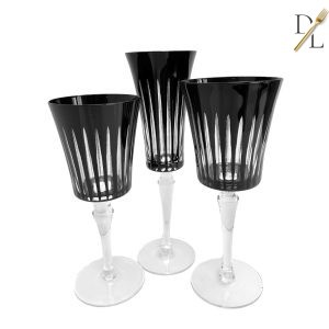 Timeless Black Glassware Collection