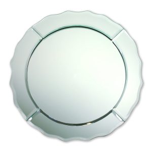 Rent the Scalloped Mirror Charger PLate from Different Look