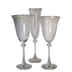 Giselle Smoke Glassware Collection