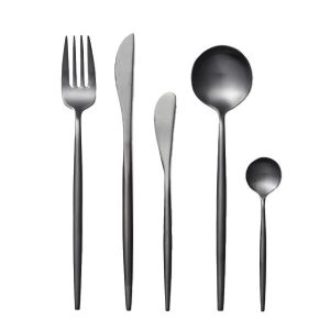 Goa Nero Flatware Collection